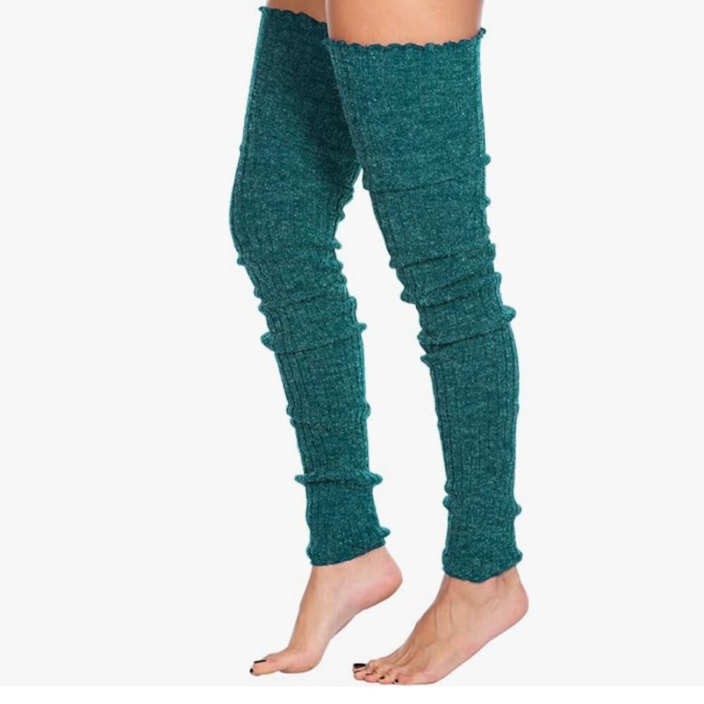 Women's Cable-Knit Leg Warmers